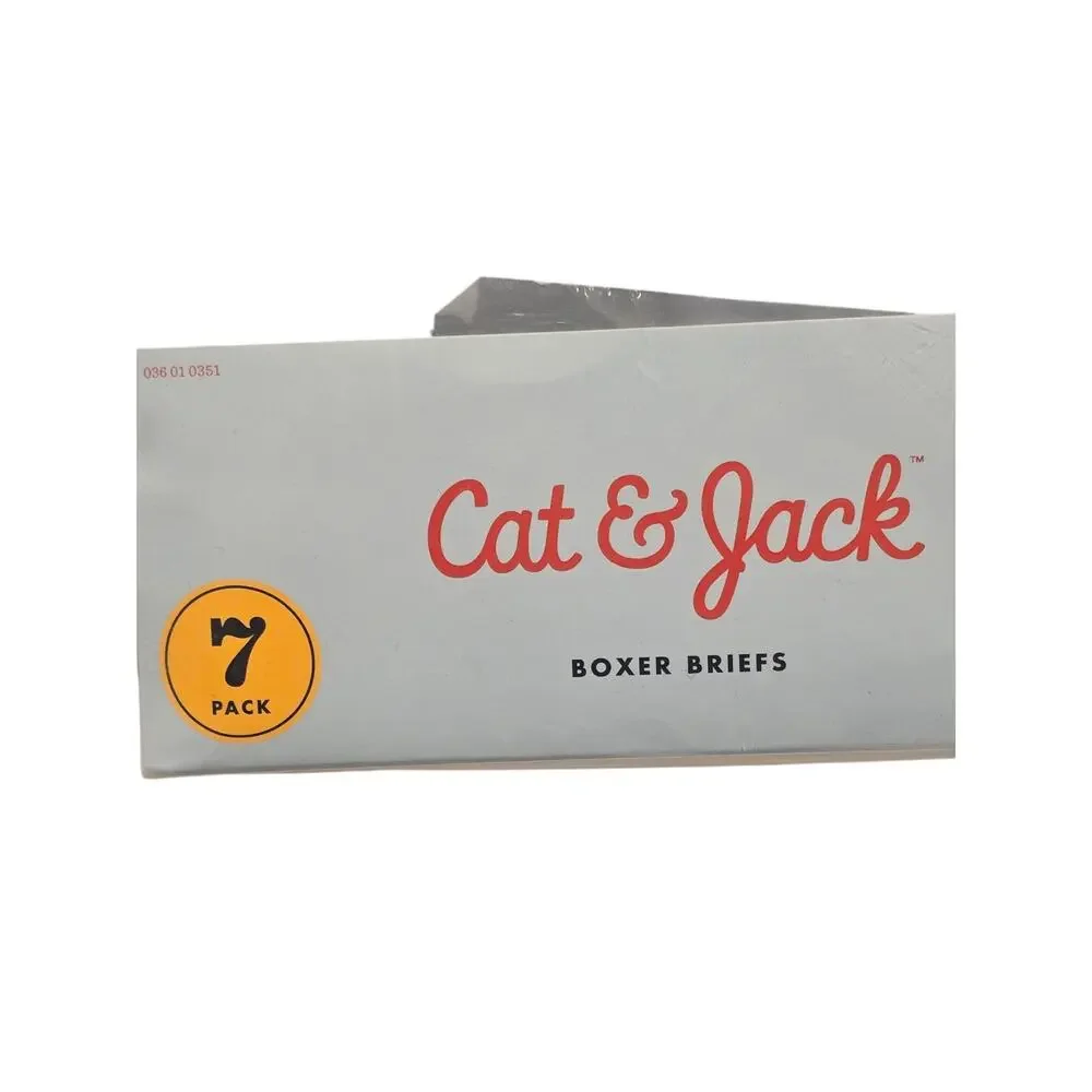 Cat & Jack Boys Boxer Briefs XS 4/5 7 pairs NWT